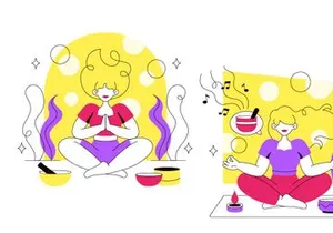 5 Sound Bath Meditation Illustration