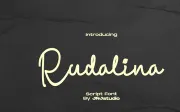 Rudalina Script