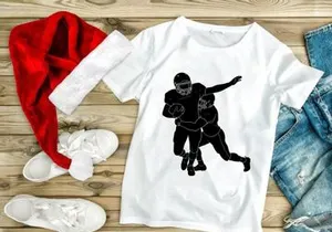 American football tackle player action