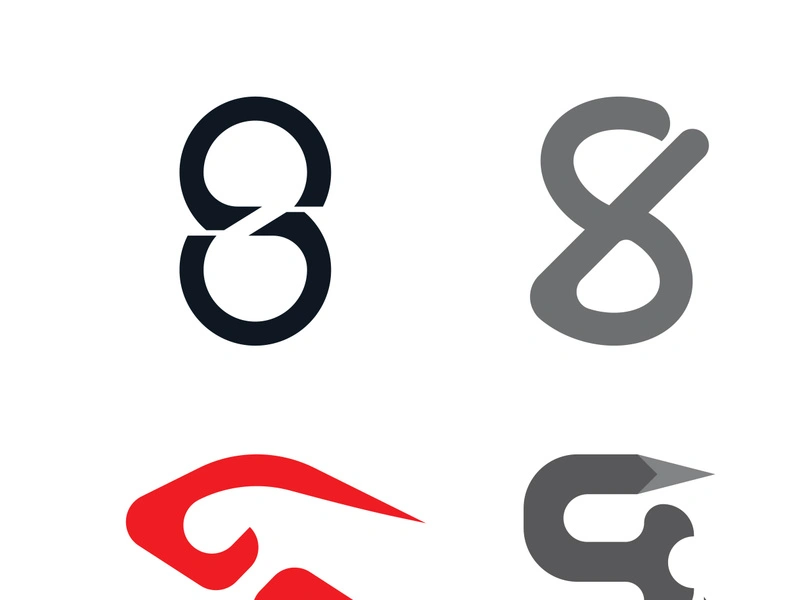 Business corporate S letter logo design vector