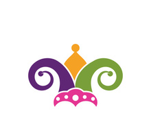 Harlequin hats stock illustration