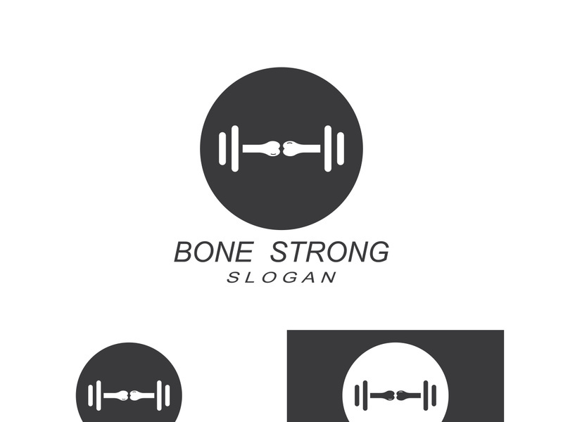 Orthopedic bone care logo design.