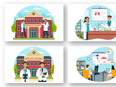 10 Medical School Illustration