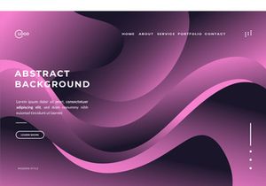 Elegant Abstract Pink Wave Background