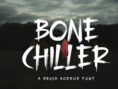 Bonechiller - Brush Font