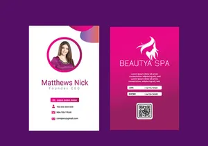 Beauty Spa Office Stationary