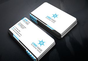 Minimal Business Card Design Template