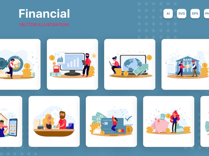 Financial Illustration Pack