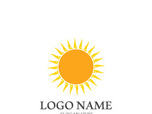 Sun vector illustration icon logo template design