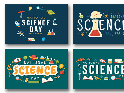16 National Science Day Illustration
