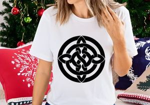 Celtic Knot Symbol in Circle