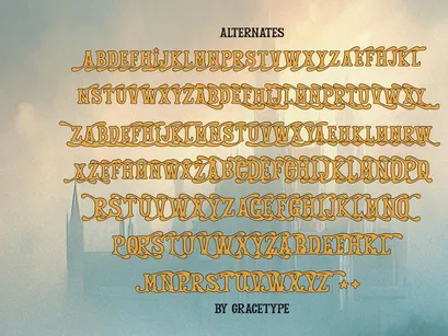 Walds Misery | Fantasy Display Font
