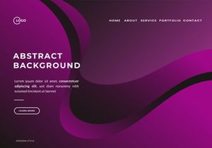 3D Background Modern Wave