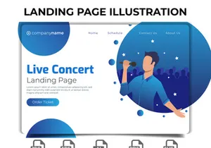 Landing Page Illustration 33