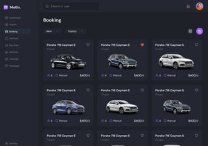 Motiv: Free Car Dashboard UI for Figma