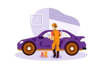 M220_Car Washing Service Illustrations