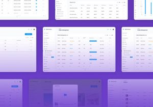 Delites - Grocery Dashboard UI Kit for Adobe XD