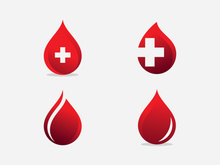 Blood donors icon , blood logo vector illustration