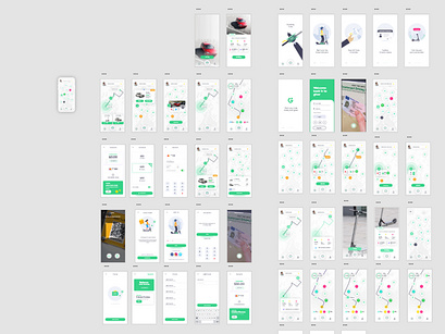 Scooter Sharing App Design ORIGINAL APP IDEA