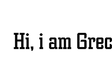 Free Grecha Font preview picture