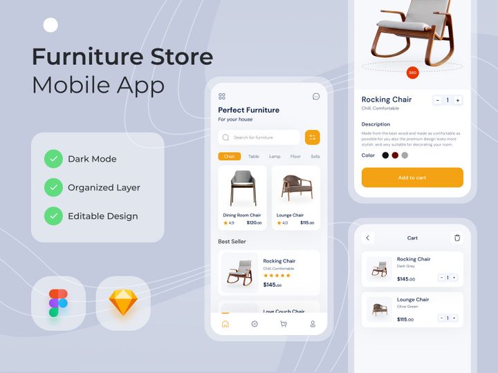 Furniture Shop Mobile App