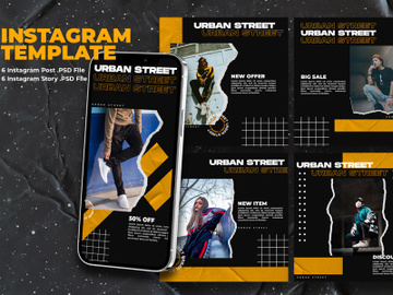 Urban Street - Instagram Template preview picture