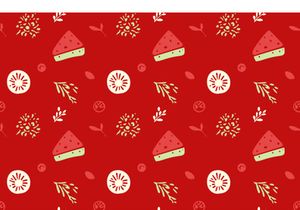 10 Modern Summer Scandinavian Doodle Patterns
