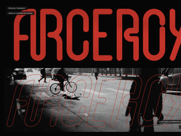 Arcerox | Display Geometric Sans preview picture