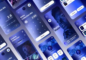 NFT Marketplace App ui kit