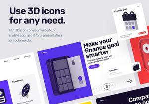 Feenancy Free 3D Icons