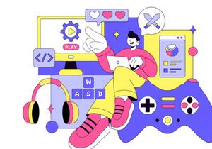 10 Game Development Process Illustration