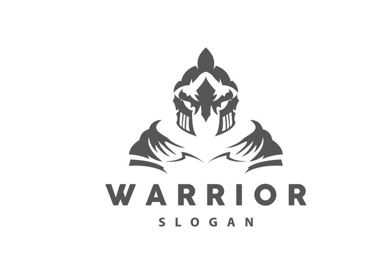Spartan Logo Silhouette Warrior Knight Soldier Greek