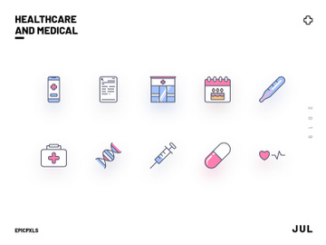 Healthcare and Medical Icons preview picture