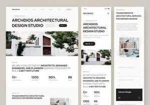 Archdios - Architecture Landing Page