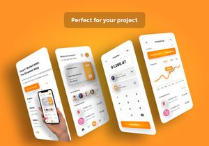Wallet Banking App UI Kits
