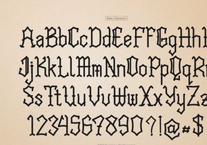 Quick Oge | Blackletter Typeface