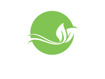 Nature leaf eco green logo icon preview picture