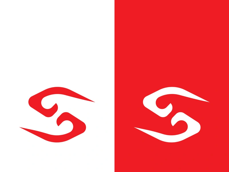 Business corporate S letter logo design vector