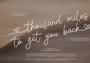 Love Language - Handwritten Font
