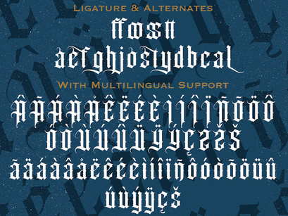 Angel Wish - Blackletter Font