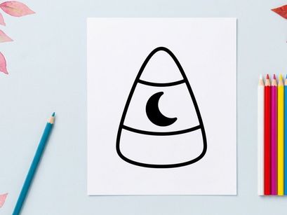 Halloween-Kürbislutscher-Icon. Minimalistisches Feiertags-Symbol für Herbstgestaltung.