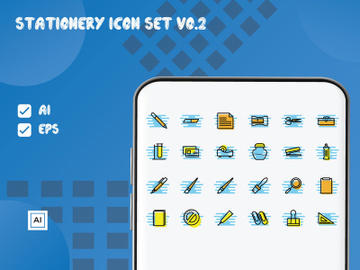 Stationery Icon Set Vo.2 preview picture