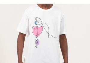 Heart Shaped Hand Draw One Continuous Line