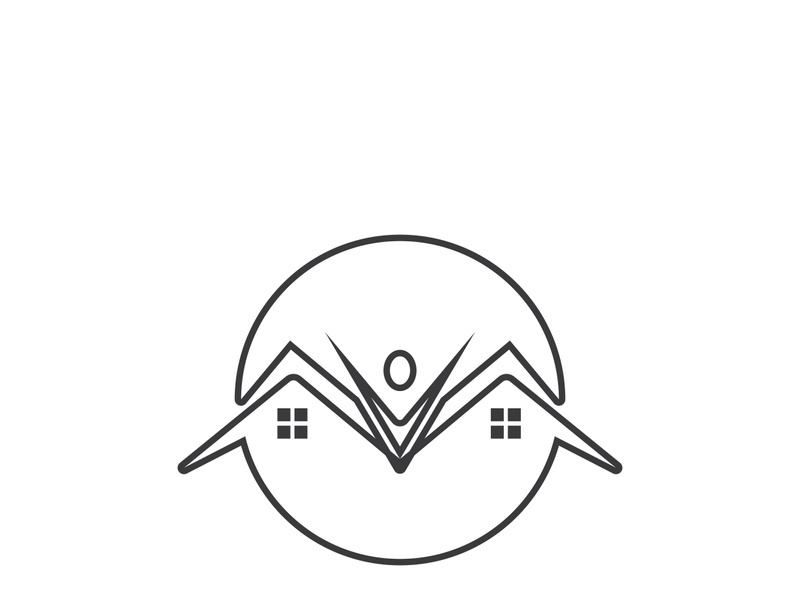 Home logo , Property and Construction Logo design