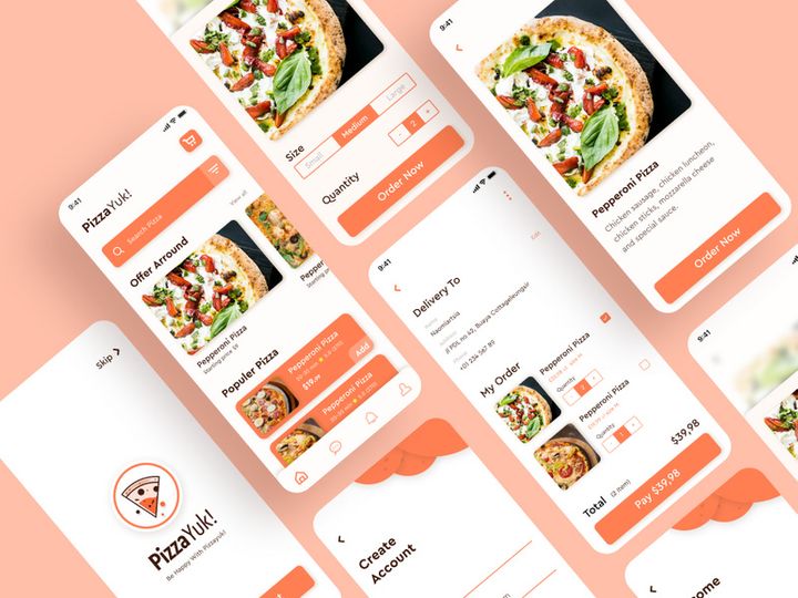 PizzaYuk! - Food Ordering App