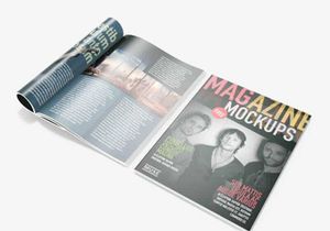 Free Magazine Mockups v2