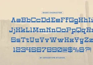 Outlaw Saga | Western Slab Serif