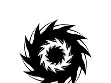 Vortex logo symbol icon illustration design vector