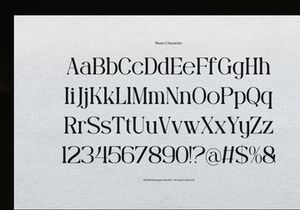 Rubington | Modern Display Serif