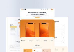 Call Connect AI |  Landing Page UI Kit